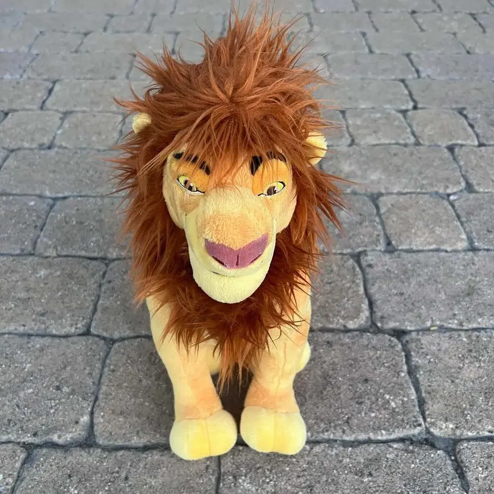 Disney Store Mufasa 14” Plush Toy Stuffed Animal Lion King